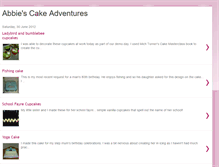 Tablet Screenshot of abbies-cake-adventures.blogspot.com