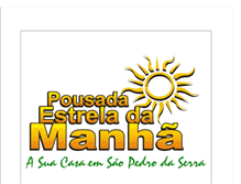 Tablet Screenshot of pousadaestreladamanha.blogspot.com