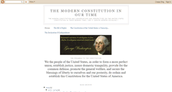 Desktop Screenshot of modernconstitution.blogspot.com