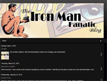 Tablet Screenshot of ironmanfanatic.blogspot.com