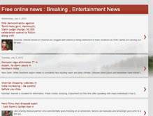 Tablet Screenshot of freeonlinenews.blogspot.com