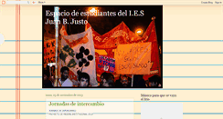 Desktop Screenshot of estudiantesdeljuanb.blogspot.com