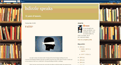 Desktop Screenshot of hdizzlespeaks.blogspot.com