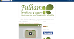 Desktop Screenshot of fulhamwellnesscentre.blogspot.com