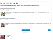Tablet Screenshot of lili-lavozdemicorazon.blogspot.com