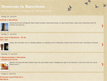 Tablet Screenshot of momente-in-barcelona.blogspot.com