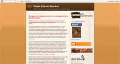 Desktop Screenshot of carlesescola.blogspot.com