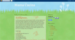 Desktop Screenshot of mamacucina.blogspot.com