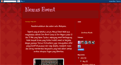 Desktop Screenshot of nexus-event.blogspot.com