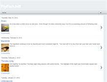 Tablet Screenshot of flyfishjeff.blogspot.com