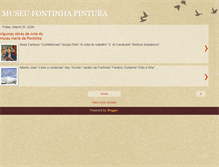 Tablet Screenshot of museufontinhapintura.blogspot.com