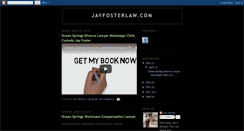 Desktop Screenshot of jayfosterlaw.blogspot.com