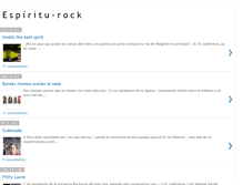 Tablet Screenshot of espiriturock.blogspot.com