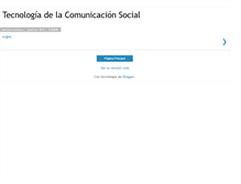 Tablet Screenshot of lasnuevastecnologiasdelainformacion.blogspot.com