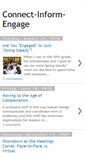 Mobile Screenshot of connect-inform-engage.blogspot.com