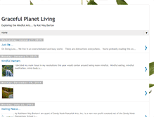 Tablet Screenshot of gracefulplanetliving.blogspot.com