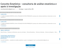 Tablet Screenshot of estatisticamente.blogspot.com