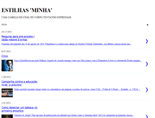 Tablet Screenshot of estilhasminha.blogspot.com
