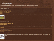 Tablet Screenshot of livinggorges.blogspot.com