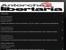 Tablet Screenshot of antorchalibertaria.blogspot.com