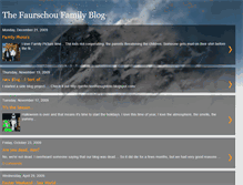 Tablet Screenshot of faurschoufamilyblog.blogspot.com