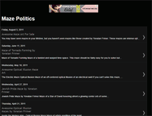 Tablet Screenshot of maze-politics.blogspot.com