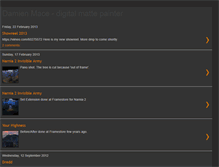 Tablet Screenshot of damienmace.blogspot.com