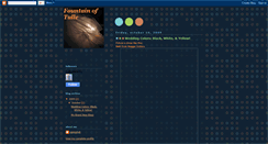 Desktop Screenshot of fountainoftulle.blogspot.com