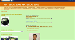 Desktop Screenshot of matelog2008.blogspot.com