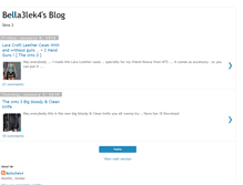 Tablet Screenshot of bella3lek4.blogspot.com