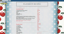 Desktop Screenshot of playgrouprecipes.blogspot.com