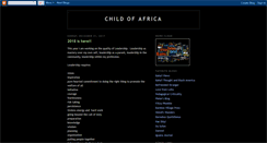 Desktop Screenshot of child-of-africa.blogspot.com