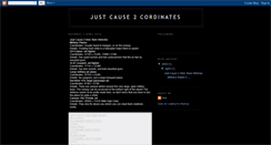Desktop Screenshot of justcause2cordinets.blogspot.com