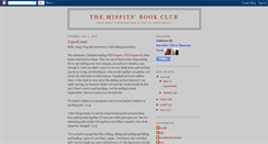 Desktop Screenshot of misfitsbookclub.blogspot.com