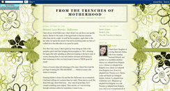 Desktop Screenshot of fromthetrenchesofmotherhood.blogspot.com