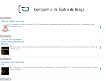 Tablet Screenshot of companhiadeteatrodebraga.blogspot.com