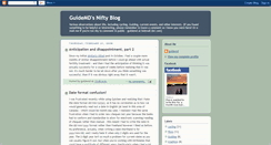 Desktop Screenshot of niftyguidinglinks.blogspot.com