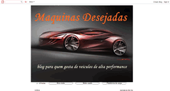 Desktop Screenshot of maquinasdesejadas.blogspot.com