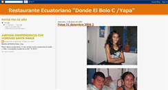Desktop Screenshot of boloconyapaecuatoriano.blogspot.com