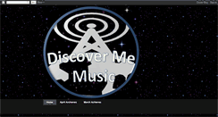 Desktop Screenshot of discovermemusic.blogspot.com