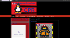 Desktop Screenshot of clubpenguinrebellion.blogspot.com