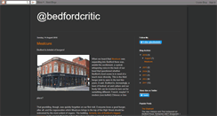 Desktop Screenshot of bedfordcritic.blogspot.com