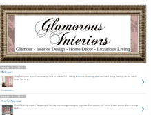 Tablet Screenshot of glamorousinteriors.blogspot.com