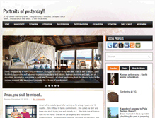 Tablet Screenshot of portraitsofyesterday.blogspot.com