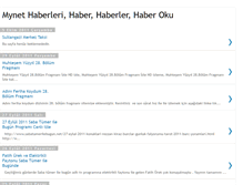 Tablet Screenshot of mynet-haber.blogspot.com