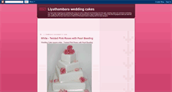 Desktop Screenshot of lankaweddingcakes.blogspot.com