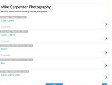 Tablet Screenshot of mikecarpenterphotos.blogspot.com