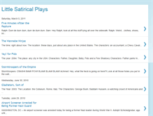 Tablet Screenshot of littlesatiricalplays.blogspot.com