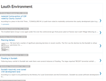 Tablet Screenshot of louth-environment.blogspot.com