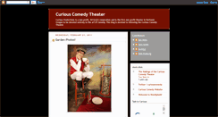 Desktop Screenshot of curiouscomedytheater.blogspot.com